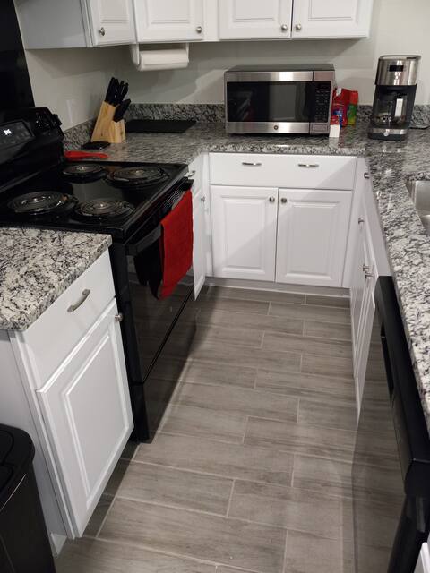 Kitchen with appliances
