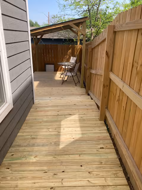 Patio walkway
